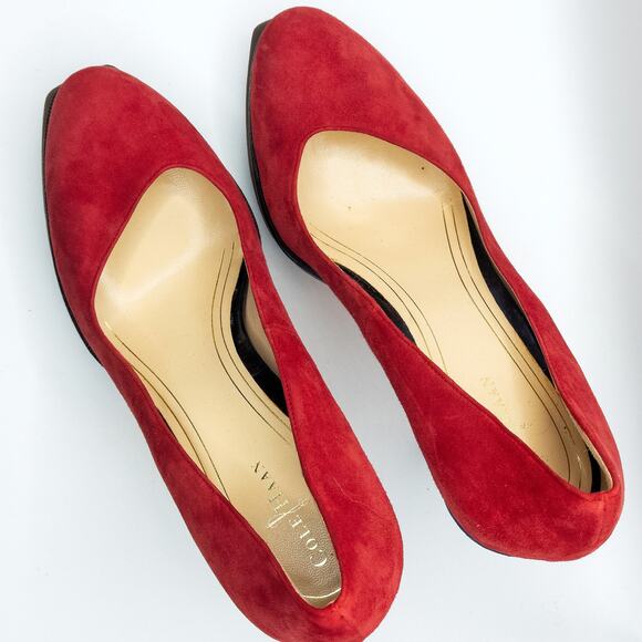 Cole Haan Elegant Red and Blue Women's Heels - Picture 8 of 10